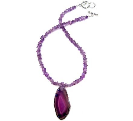 Purple Ray Necklace Pendant Collection