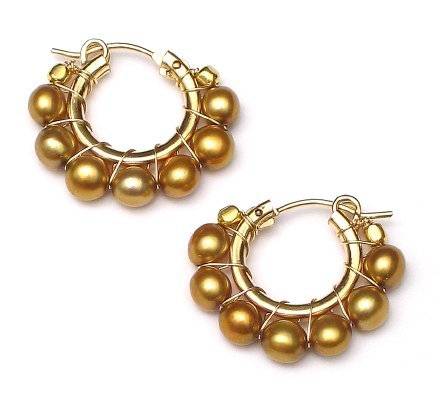 Divine Earrings - Large Pearl