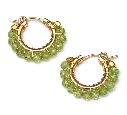 Divine Earrings - Peridot