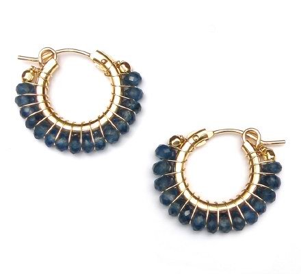 Divine Earrings - Sapphire