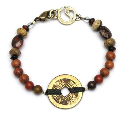 Fire Bracelet with Coin