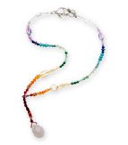 Rainbow Necklace with Pendant Chakra Collection