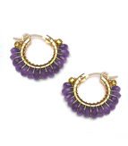 Divine Earrings - Amethyst