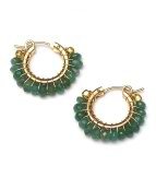 Divine Earrings - Emerald