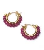 Divine Earrings - Ruby