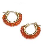 Divine Earrings - Carnelian