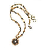 Earth Necklace with Coin