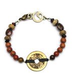 Fire Bracelet with Coin