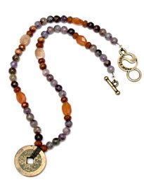 Strength Necklace with Coin